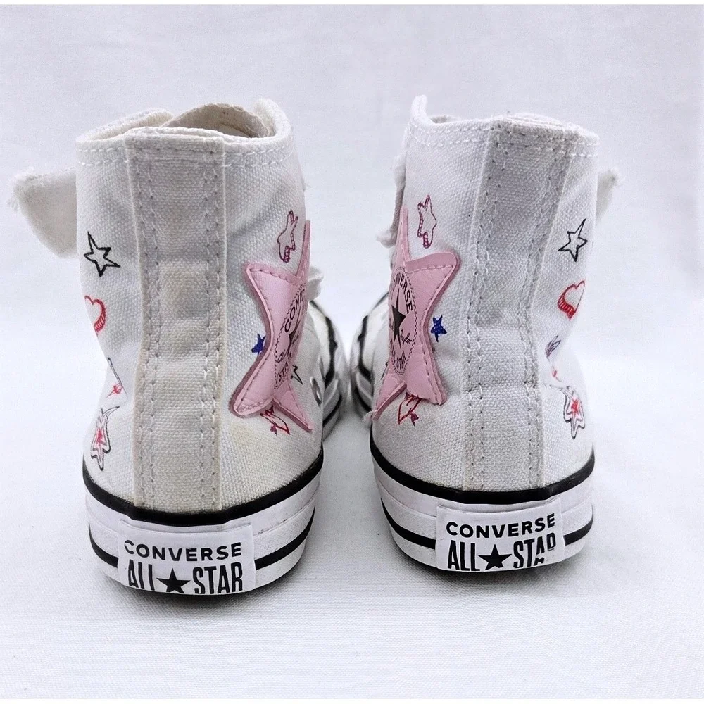 Converse Chuck Taylor Doodle Star Kids Shoes - Size‎ 12